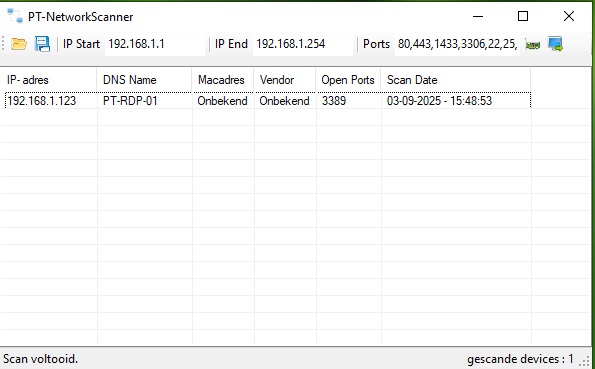 netwerkscanner